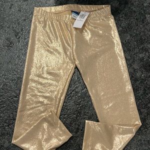 Old navy 3T new with tags rose gold leggings